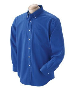 Men's Long Sleeve Pima Advantage Twill - D610